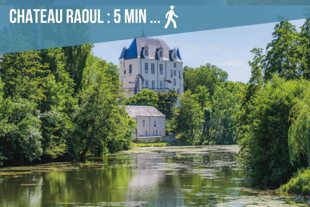 A Hauteur De Toits • Le Spacieux En Coeur De Ville Châteauroux Exterior foto